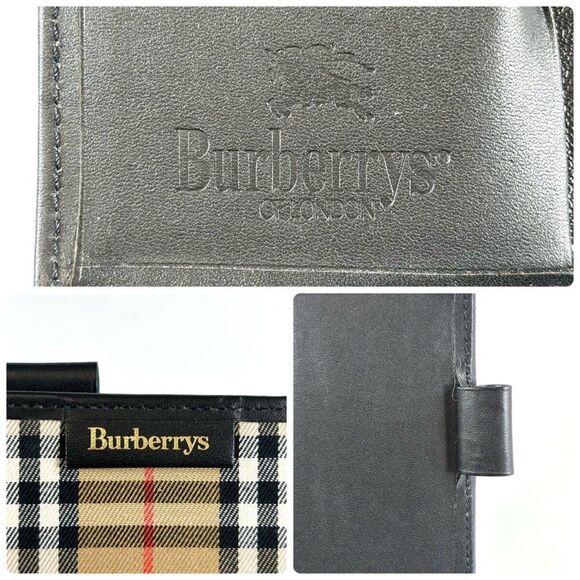 Burberry (Authentic) House Check Brown Nylon Bucket Bag w/ NEW Day Planner, VGUC - Picture 10 of 10